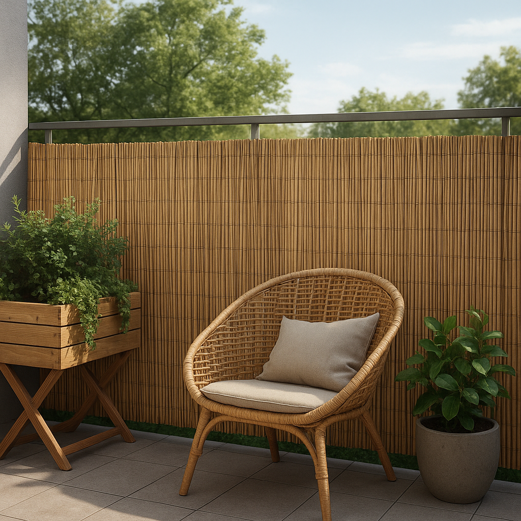 Sichtschutzideen für Balkone