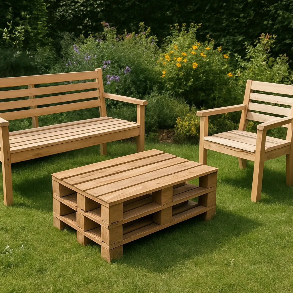 Ideen für nachhaltige Gartenmöbel